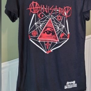 Ministry 'Penta-Puck' Hockey Graphic T Women's/Junior's Size 2XL